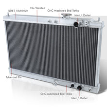 Load image into Gallery viewer, Acura Integra 1994-2001 Manual Transmission Aluminum Radiator