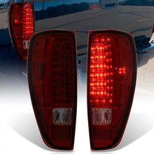 Load image into Gallery viewer, Chevrolet Colorado 2004-2012 LED Tail Lights Chrome Housing Red Smoke Len