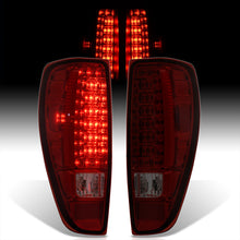 Load image into Gallery viewer, Chevrolet Colorado 2004-2012 LED Tail Lights Chrome Housing Red Smoke Len