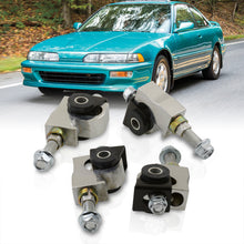 Load image into Gallery viewer, Acura Integra 1990-2001 / Honda Civic 1988-2000 / CRX 1988-1991 / Del Sol 1993-1997 Front Upper Control Arms Camber Kit Bushings Chrome