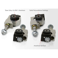 Load image into Gallery viewer, Acura Integra 1990-2001 / Honda Civic 1988-2000 / CRX 1988-1991 / Del Sol 1993-1997 Front Upper Control Arms Camber Kit Bushings Chrome