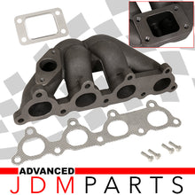 Load image into Gallery viewer, Honda Civic 1988-2000 / CRX 1988-1991 / Del Sol 1993-1997 D-Series D15 D16 T3 Cast Iron Turbo Manifold (38mm Wastegate Flange)
