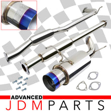 Load image into Gallery viewer, Honda Accord 2.3L I4 1998-2002 N1 Style Stainless Steel Catback Exhaust System Burnt Tip (Piping: 2.5" / 65mm | Tip: 4.5")