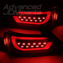 Load image into Gallery viewer, Honda S2000 AP2 2004-2009 LED Bar Tail Lights Black Housing Clear Len Red Tube