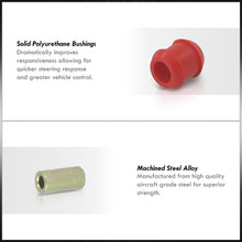 Load image into Gallery viewer, Honda Civic 1988-1991 / CRX 1988-1991 Front Upper Control Arm Bushings Kit Red