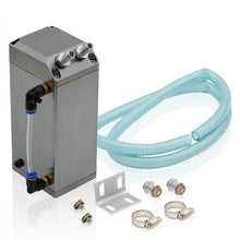 Load image into Gallery viewer, Universal 600ML Rectangular Oil Catch Can Tank 7"x3"x2.5" Gunmetal
