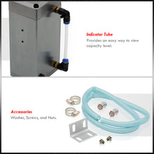 Load image into Gallery viewer, Universal 600ML Rectangular Oil Catch Can Tank 7"x3"x2.5" Gunmetal