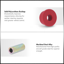 Load image into Gallery viewer, Acura Integra 1994-2001 / Honda Civic 1992-1995 / Del Sol 1993-1997 Front Upper & Lower Control Arm Bushings Kit Red