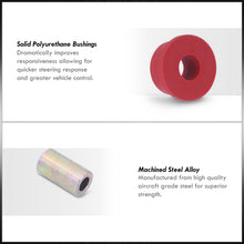 Load image into Gallery viewer, Subaru Impreza WRX STI 2002-2014 Rear Lower Control Arm Bushings Kit Red