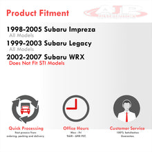 Load image into Gallery viewer, Subaru Impreza WRX 1998-2005 Front Control Arm Bushings Kit Red