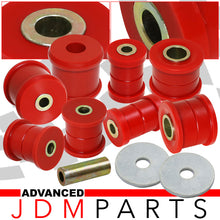 Load image into Gallery viewer, Subaru Impreza WRX 1998-2005 Front Rear Lower Control Arm Bushing Upgrade Red Polyurethane
