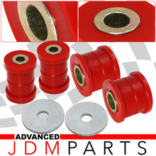 Load image into Gallery viewer, Subaru Impreza WRX 1998-2005 Front Rear Lower Control Arm Bushing Upgrade Red Polyurethane