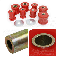 Load image into Gallery viewer, Subaru Impreza WRX 1998-2005 Front Rear Lower Control Arm Bushing Upgrade Red Polyurethane
