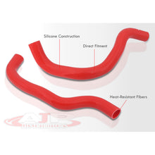 Load image into Gallery viewer, Acura TSX 2004-2008 / Honda Accord Euro-R K20A K24A 2002-2008 Silicone Radiator Hoses Red