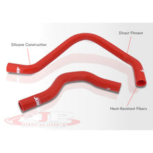 Load image into Gallery viewer, Honda Civic 1988-1991 / CRX 1989-1991 B-Series B16A Silicone Radiator Hoses Red