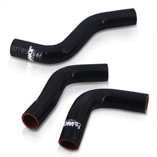Load image into Gallery viewer, Mazda Miata MX5 1.6L 1989-1993 Silicone Radiator Hoses Black