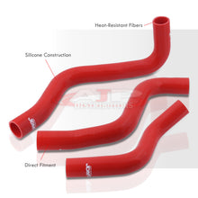 Load image into Gallery viewer, Mazda RX8 2004-2011 Silicone Radiator Hoses Red