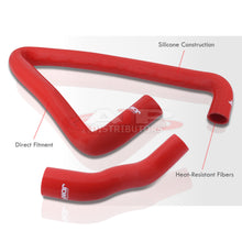 Load image into Gallery viewer, Nissan 300ZX 3.0 L VG30DETT 1990-1996 Silicone Radiator Hoses Red