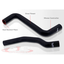 Load image into Gallery viewer, Toyota Celica GT4 ST205 1994-1999 Silicone Radiator Hoses Black