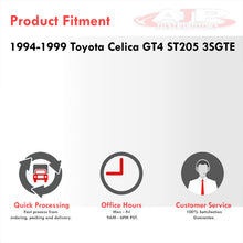 Load image into Gallery viewer, Toyota Celica GT4 ST205 1994-1999 Silicone Radiator Hoses Black
