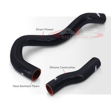 Load image into Gallery viewer, Lexus IS300 2001-2005 Silicone Radiator Hoses Black
