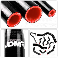 Load image into Gallery viewer, Nissan 240SX SR20DET 1989-1998 Silicone Radiator Hoses Set Black