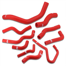 Load image into Gallery viewer, Nissan 240SX SR20DET 1989-1998 Silicone Radiator Hoses Set Red