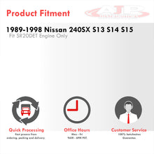 Load image into Gallery viewer, Nissan 240SX SR20DET 1989-1998 Silicone Radiator Hoses Set Red