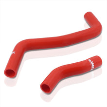 Load image into Gallery viewer, Toyota Corolla 1983-1987 Silicone Radiator Hoses Red