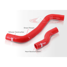 Load image into Gallery viewer, Toyota Corolla 1.6L 1.8L 1993-1997 Silicone Radiator Hoses Red