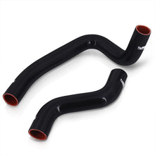 Load image into Gallery viewer, Mazda RX7 1993-1997 Silicone Radiator Hoses Black