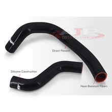 Load image into Gallery viewer, Mazda RX7 1993-1997 Silicone Radiator Hoses Black
