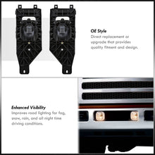 Load image into Gallery viewer, Ford F250 F350 F450 F550 Super Duty 2005-2007 Front Fog Lights Clear Len (No Switch & Wiring Harness)