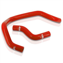 Load image into Gallery viewer, Honda Civic 1992-2000 D-Series D15 D16 SOHC Silicone Radiator Hoses Red