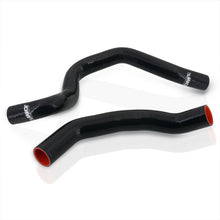 Load image into Gallery viewer, Chevrolet Camaro V8 M/T 1967-1969 / Pontiac Firebird V8 M/T 1967-1969 Silicone Radiator Hoses Black