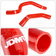 Load image into Gallery viewer, Chevrolet Camaro V8 M/T 1967-1969 / Pontiac Firebird V8 M/T 1967-1969 Silicone Radiator Hoses Red