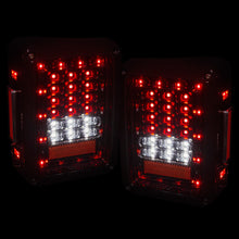 Load image into Gallery viewer, Jeep Wrangler JK 2007-2018 LED Tail Lights Chrome Housing Smoke Len