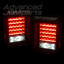 Load image into Gallery viewer, Jeep Wrangler JK 2007-2018 LED Tail Lights Chrome Housing Smoke Len