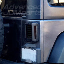 Load image into Gallery viewer, Jeep Wrangler JK 2007-2018 LED Tail Lights Chrome Housing Smoke Len