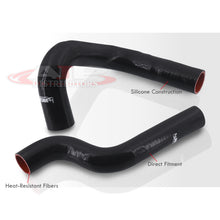 Load image into Gallery viewer, Datsun 240Z 1970-1973 / 260Z 1974-1975 Silicone Radiator Hoses Black