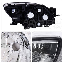 Load image into Gallery viewer, Mazda 3 2010-2013 Factory Style Projector Headlights Chrome Housing Clear Len Clear Reflector (Halogen Models Only)