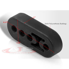 Load image into Gallery viewer, Universal 4 Bolt Hole Polyeurathane Exhaust Hanger Bushing Red