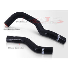 Load image into Gallery viewer, Nissan Datsun 280Z 2.8L L28 1975-1978 Silicone Radiator Hoses Black