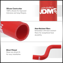 Load image into Gallery viewer, Nissan Maxima 3.0L V6 1995-1999 Silicone Radiator Hoses Red