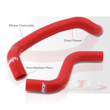 Load image into Gallery viewer, Nissan Maxima 3.0L V6 1995-1999 Silicone Radiator Hoses Red