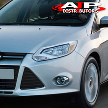 Load image into Gallery viewer, Ford Focus 2012-2014 Factory Style Headlights Chrome Housing Clear Len Amber Reflector