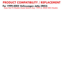 Load image into Gallery viewer, Volkswagen Jetta 1999-2004 Factory Style Headlights + Euro Fogs Chrome Housing Clear Len Clear Reflector