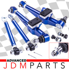 Load image into Gallery viewer, For Nissan 240SX 89-98 S13 S14 Blue Front Lower Control Arm Kit + Tension Rod