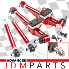 Load image into Gallery viewer, For Nissan 240SX 89-98 S13 S14 Red Front Lower Control Arm Kit + Tension Rod