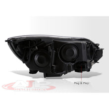 Load image into Gallery viewer, Ford Focus 2012-2014 Factory Style Headlights Black Housing Clear Len Amber Reflector